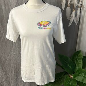 White Graphic T-Shirt